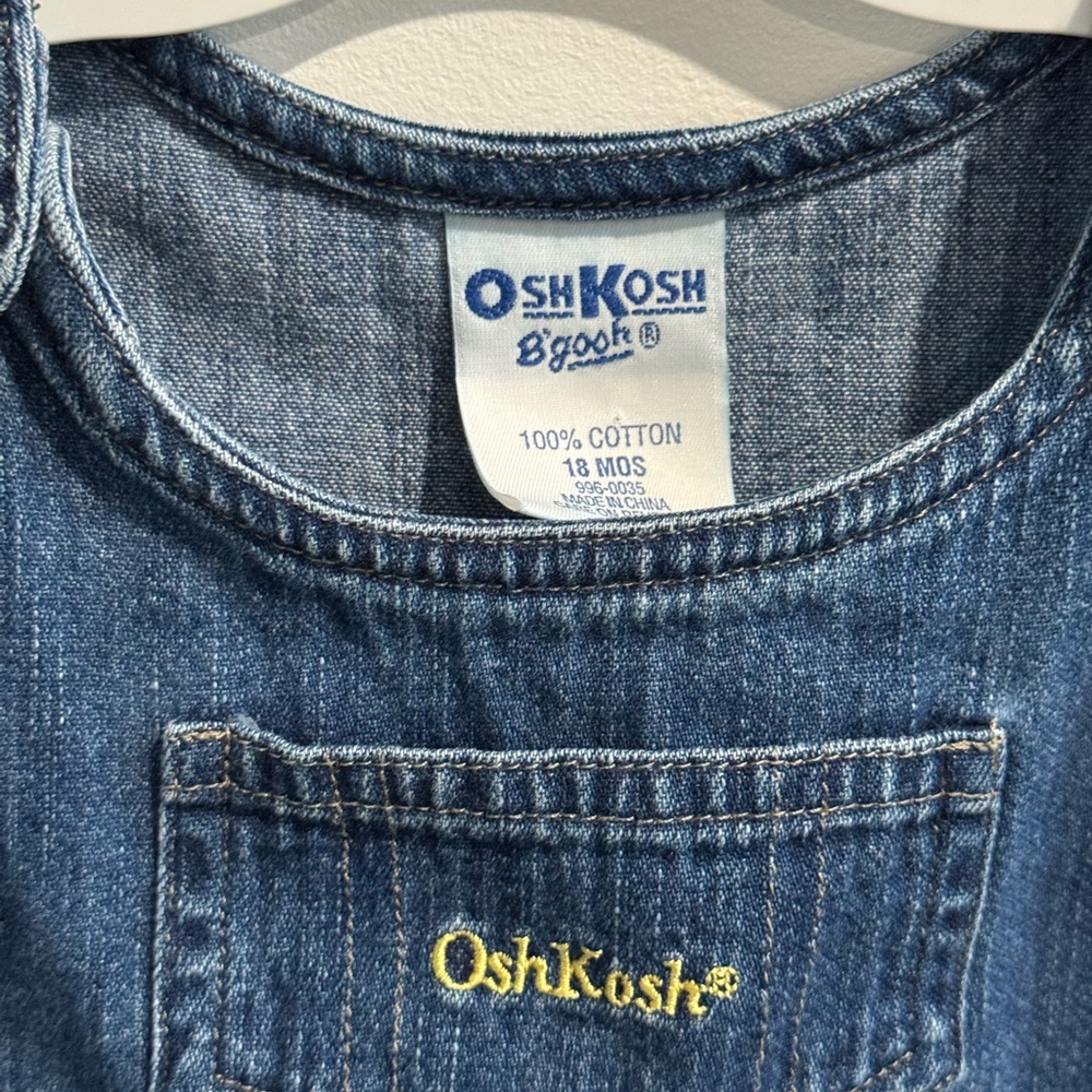 Vintage Oshkosh embroidered dress